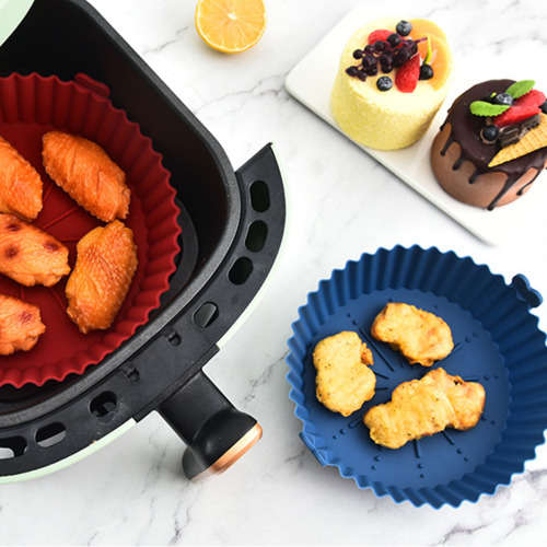 Nonstick Silicone Baking Mold Reusable Pan Pizza Cake Tray Microwave Baking Dish