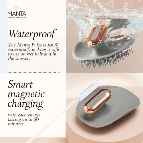 Electric Scalp Massager Shampoo Brush to Promote Healthy Hair Growth Shower Hair Brush