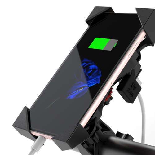 Anti-Slip Anti-Shock Bike Phone Holder Auto Lock Motorcycle Smartphone Holder