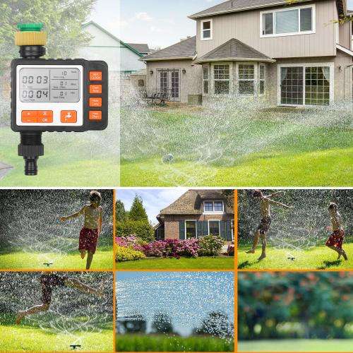 Sprinkler Timer - Watering Timer for Garden Hoses, LED Digital Programmable Irrigation