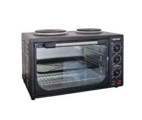 32L OVEN/2 PLATE STOVE IN BOX Electric Mini Oven and Grill with Double Hot Plates