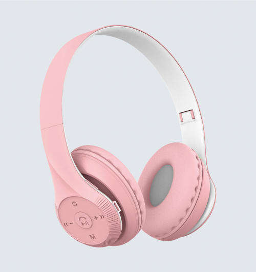 Cute Color Headphones Big Earmuffs Headband Bluetooth Headphones