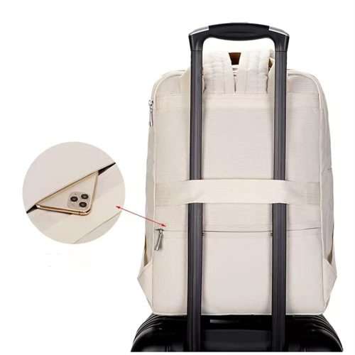 Anti-theft Laptop Canvas  Backpack