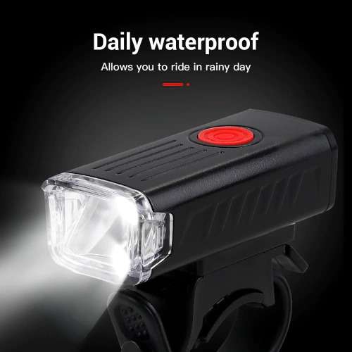 USB Rechargeable Bicycle Bicycle LED Hazard Light Waterproof