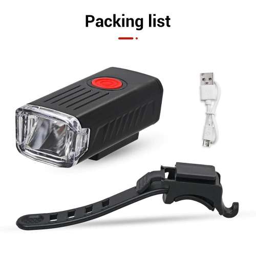 USB Rechargeable Bicycle Bicycle LED Hazard Light Waterproof