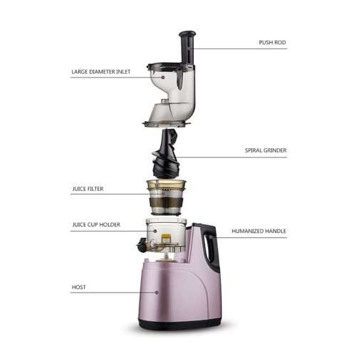 Juicer juice residue separation large diameter multi-function juicer home