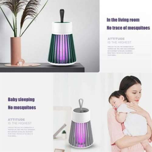 USB Bug Zapper Electric for Bedroom Livingroom Patio CampingOutdoor Mosquito Killer Lamp