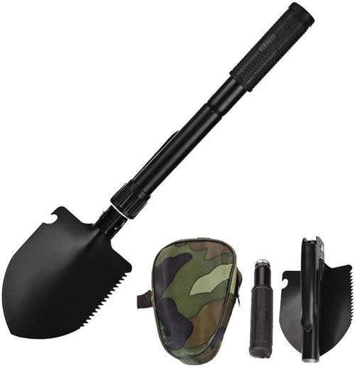 Mini Folding Shovel Tool Folding Survival Shovel Suitable for car emergency and outdoor survival