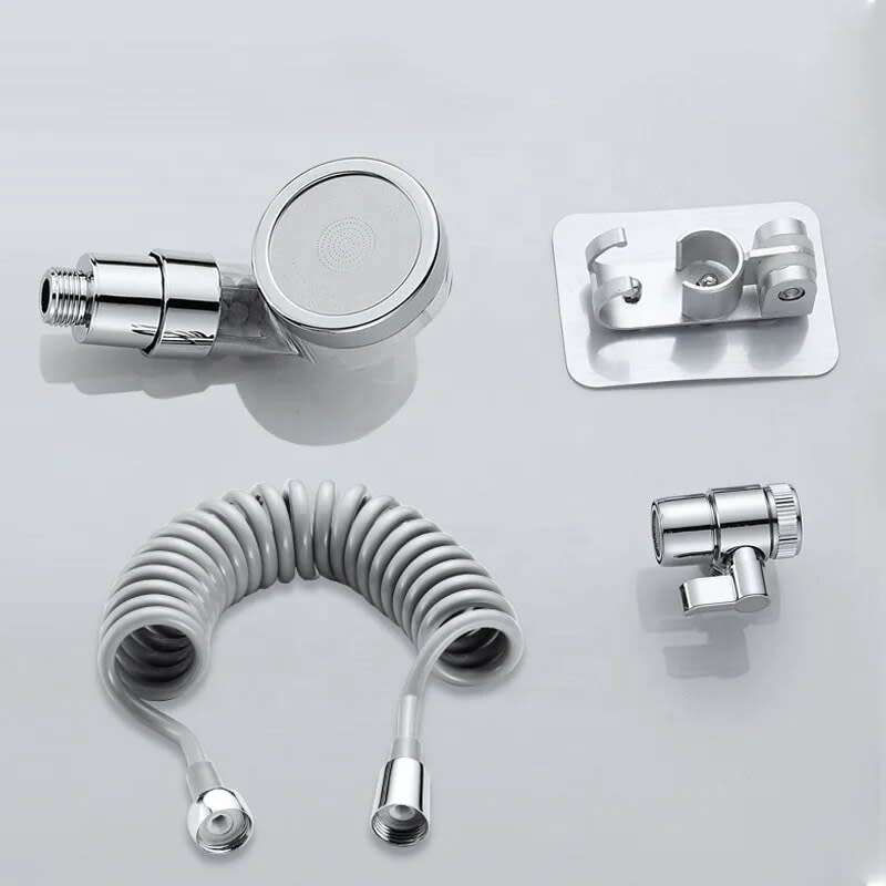 Faucet extension shower set, external shampooer, basin faucet, handheld rain shower.
