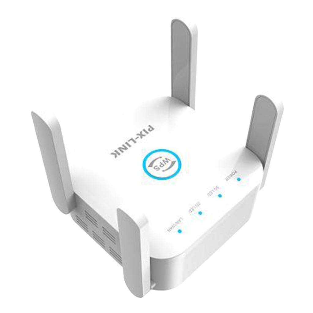 1200M Dual Frequency Wireless WiFi Signal Extension Amplifier White
