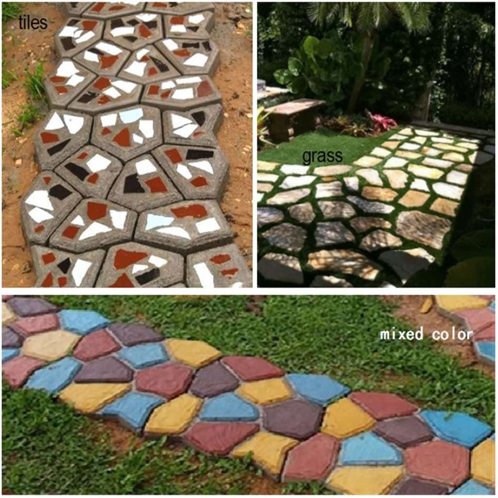 Paving Mold Concrete Mold DIY Manual Paving Cement Brick Mold
