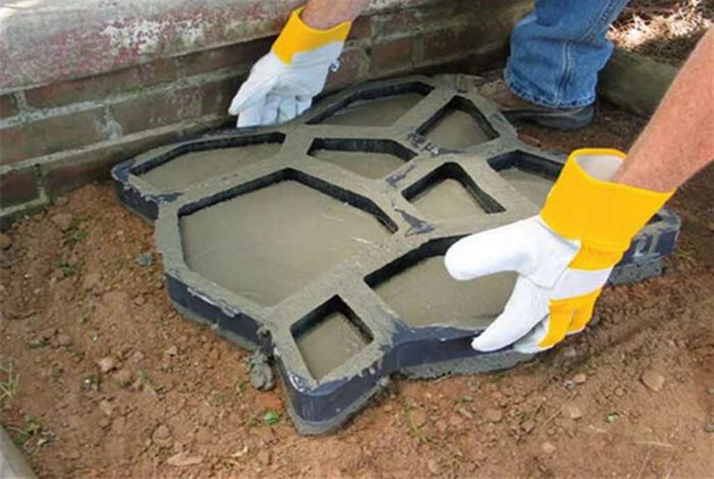 Paving Mold Concrete Mold DIY Manual Paving Cement Brick Mold