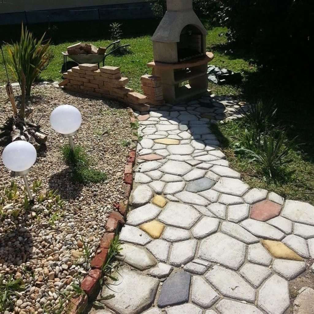 Paving Mold Concrete Mold DIY Manual Paving Cement Brick Mold