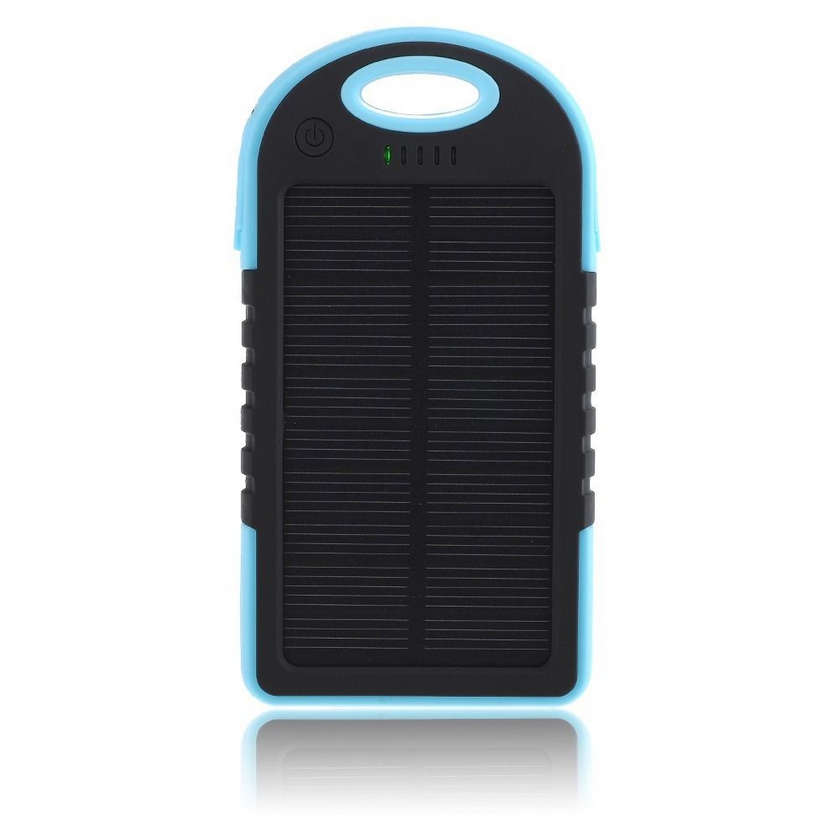 Dual USB Waterproof Solar Power Bank Battery Charger for Cell Phone