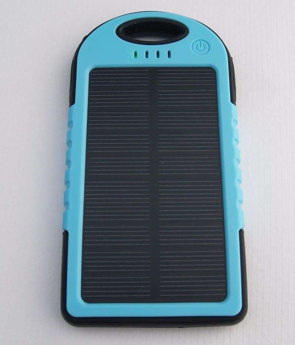 Dual USB Waterproof Solar Power Bank Battery Charger for Cell Phone
