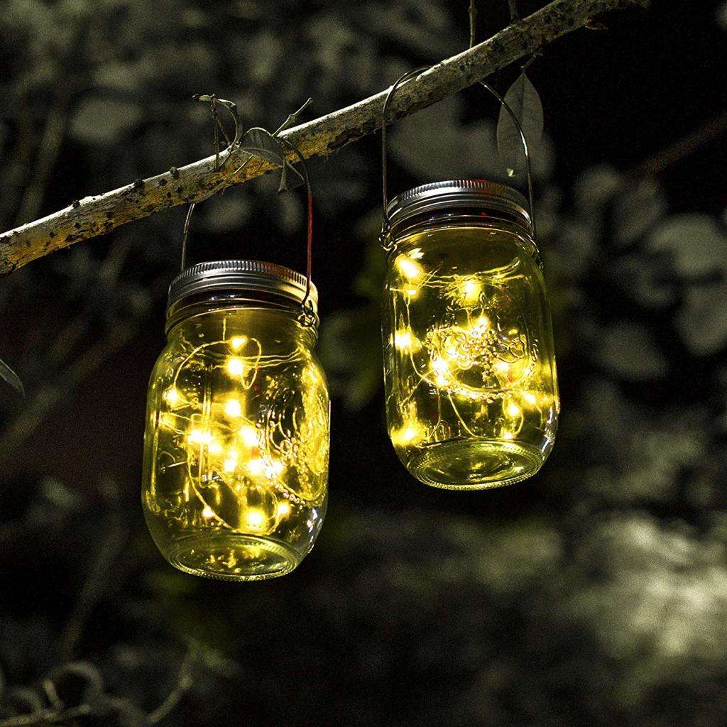 10M Outdoor Solar LED Light Waterproof Copper Wire Fairy Light Balcony Garden Decorative Trees