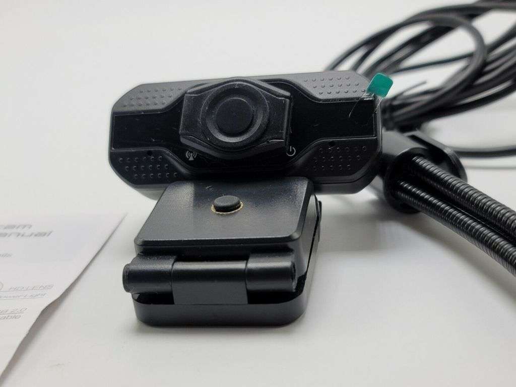 Full HD Webcam 1080p With Stand Camera Cover For Zoom