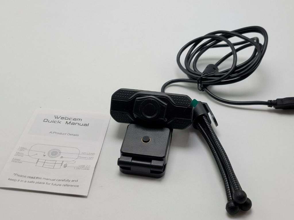 Full HD Webcam 1080p With Stand Camera Cover For Zoom