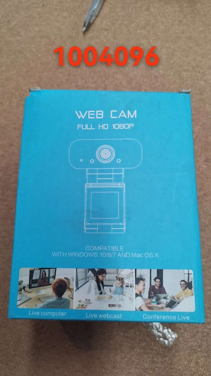 Full HD Webcam 1080p With Stand Camera Cover For Zoom