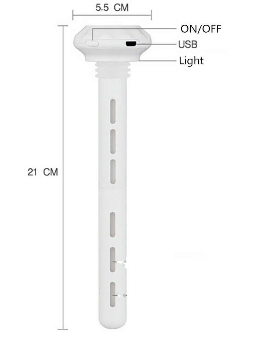 5000ml USB Cool Mist Diffuser Ultrasonic Wireless Mini Air Humidifier Portable