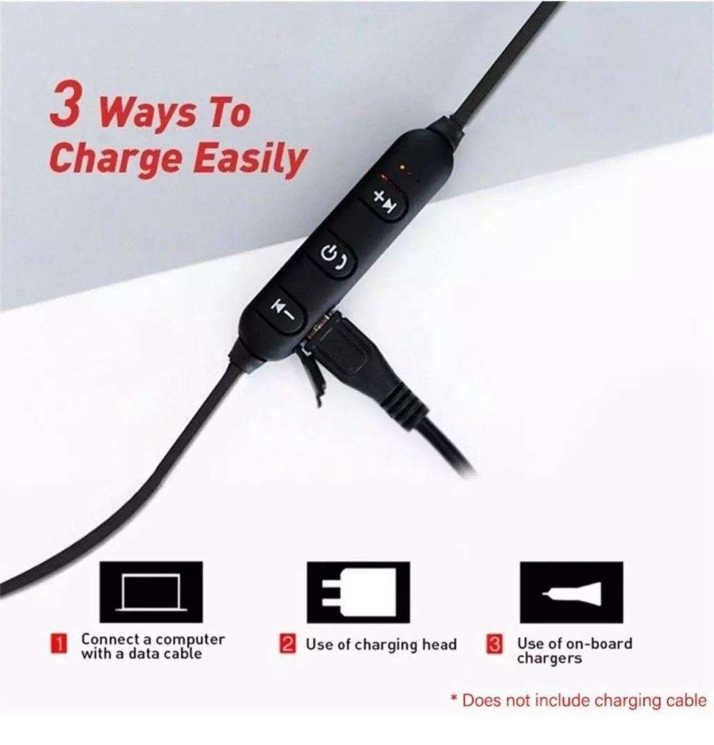 Waterproof Neckband In-Ear Sport Magnetic Wireless Earphone