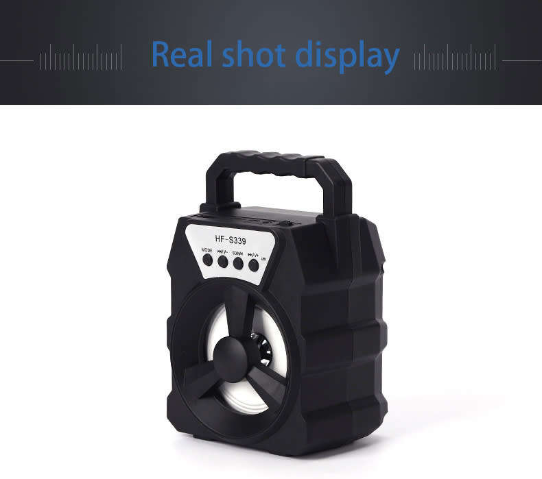 Multifunction  Speaker  Small Woofer with RGB Lights