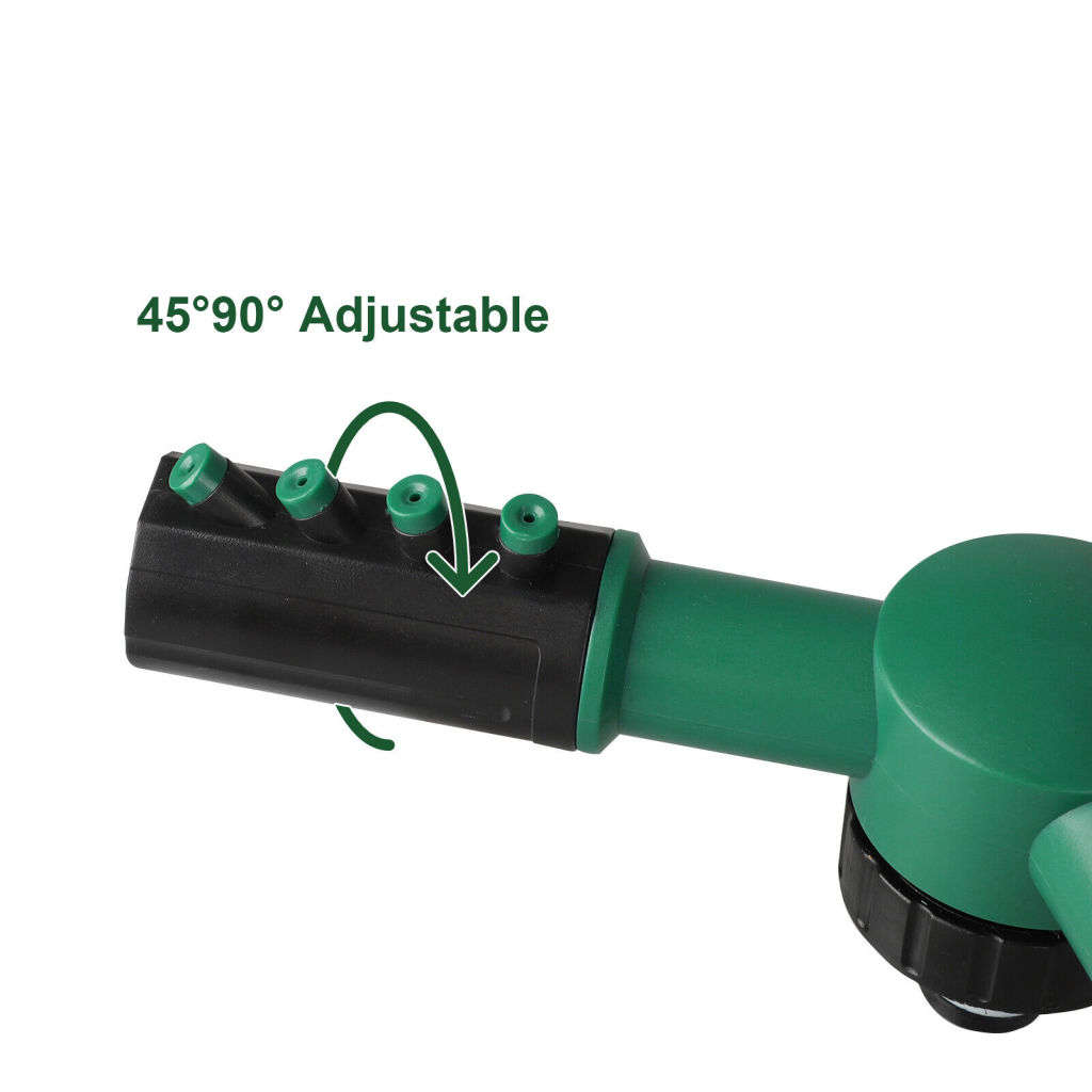 Garden Sprinkler Spray Head 360° Automatic Rotating Lawn Grass Sprinklers System