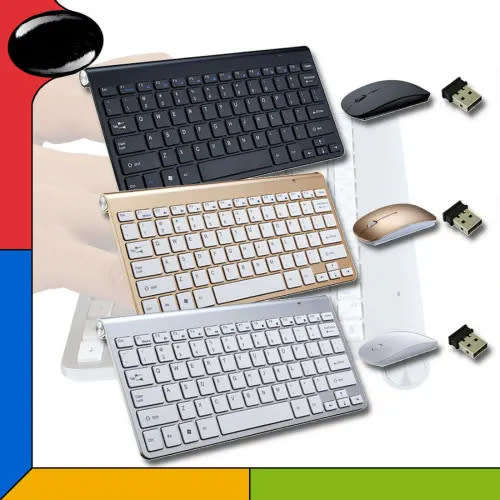 2.4G USB wireless mouse set for smart TV-style computer ultra-thin keyboard mouse gaming keyboard