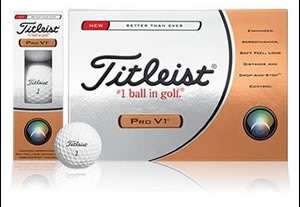 Golf Balls, Titleist Pro V1, band new, pack of 3