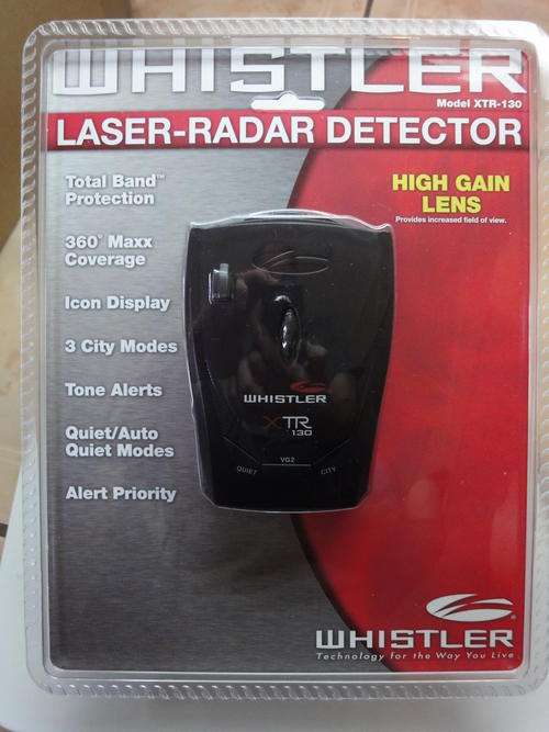 Laser Radar Detector - Whistler XTR-130 + Free Socket Multiplier