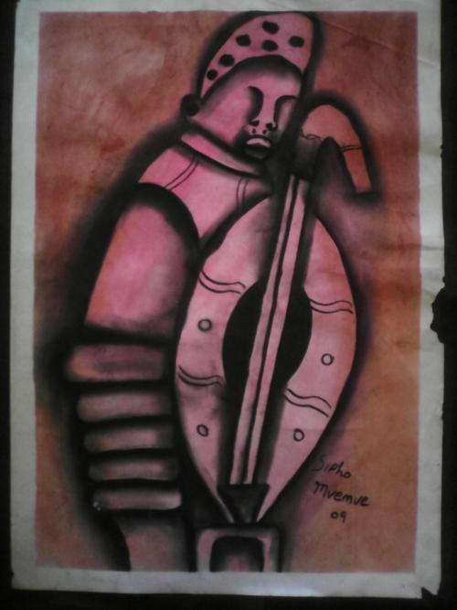 Investment art work from a well known artist Sipho Mvemve