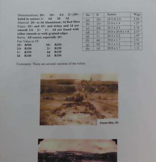 Premier Mine 2/- token (MB1740D)