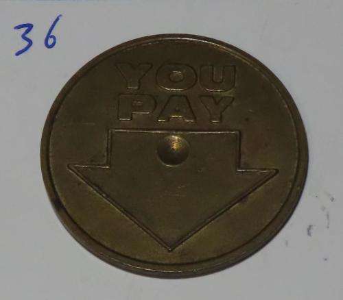 Edward Hotel You pay spinning token (MB2505)