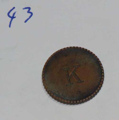 Koffiefontein Mines 3d token (MB1195B)