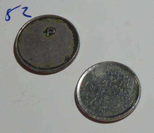 5c GPO GPO/HPK series token (MB850G) and 5c blank