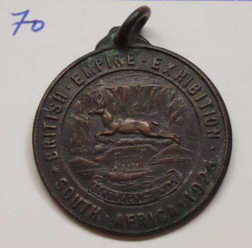 1924 British Empire Exhibition Medallion