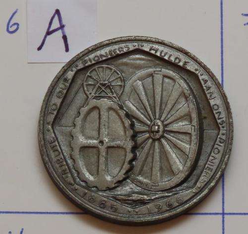 Bargain 1966 Sterling Silver `Tribute to our Pioneers` Medallion (30.1 g)