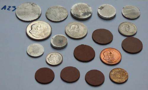 Previously unrecorded set of 2nd Decimal Union School tokens (50c to 1c)