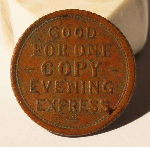 Fred Lovegrove 1/2d token (MB1260)