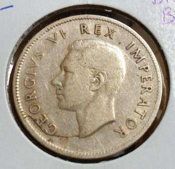 1942 2/- die break (error)