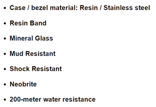 Casio G-Shock Mudmaster Twin Sensor Gold Tone Accents Black Resin Band Men's Watch