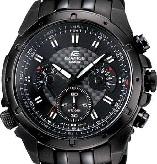 CASIO EDIFICE (F1 REDBULL COLLECTION) CHRONO WATCH ** EF-535BK-1AV ** FREE SHIPPING **