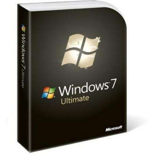 Microsoft Windows 7 Ultimate (32 & 64 Bit) - Full Retail Version - 100% Original & Factory Sealed