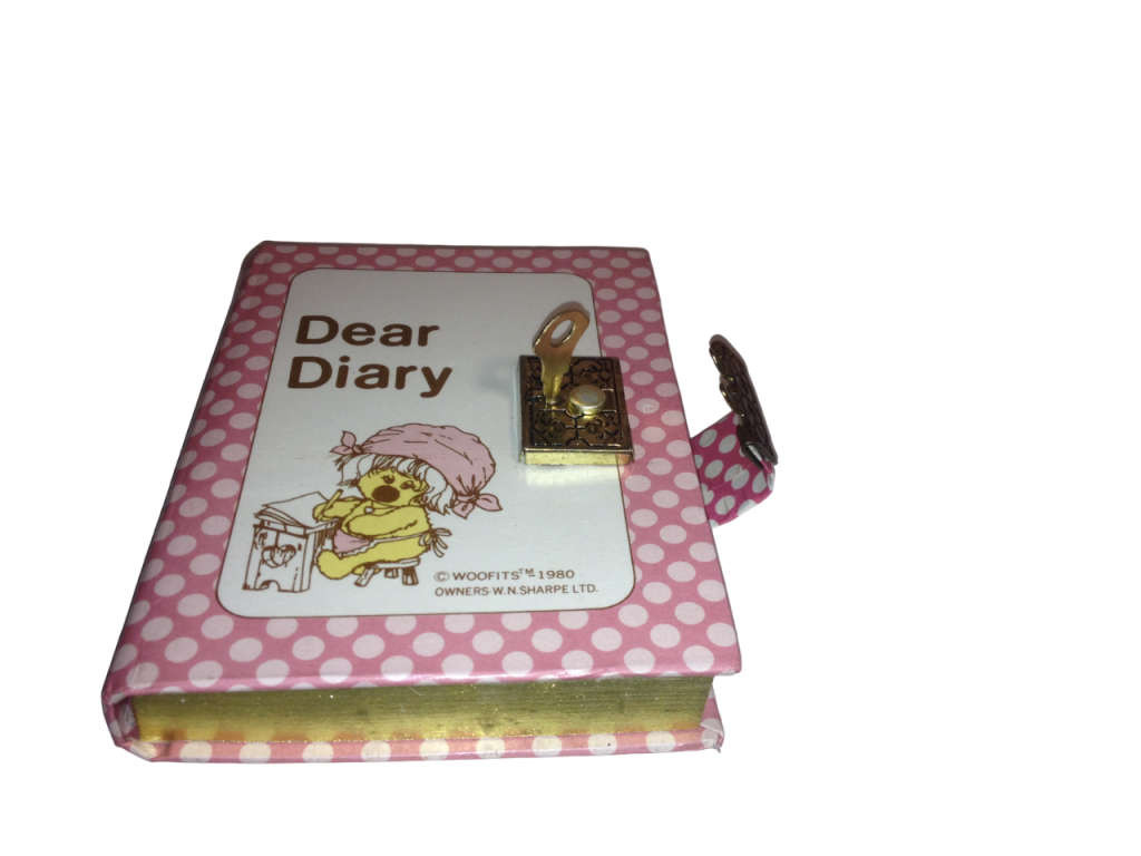 Vintage 1 Year Diary - Young things by Dakin 1980 Woofits