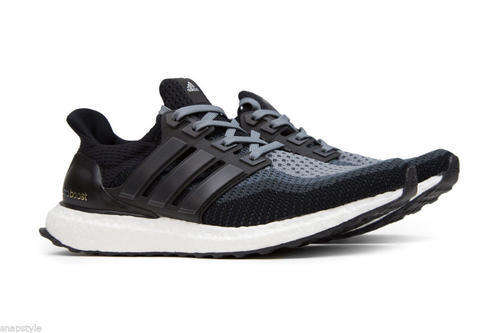 ADIDAS Ultra Boost US10.5 / UK 10 Core Black Grey Running Sneaker