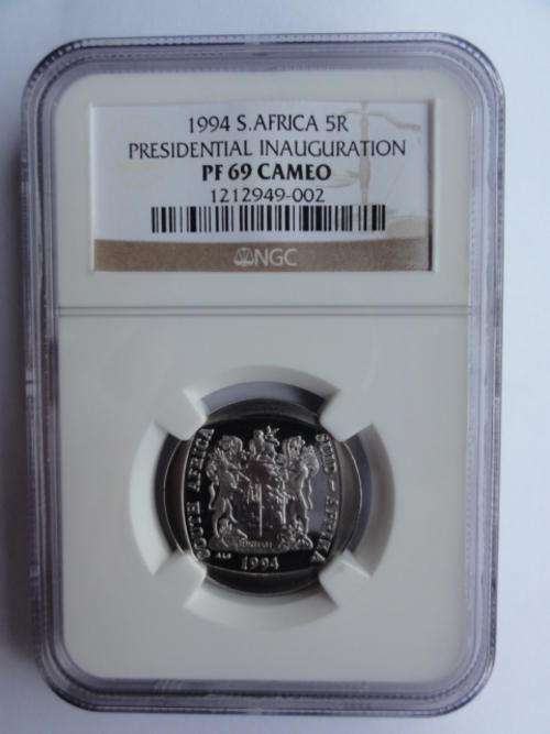 Presidential Inauguration PF69 CAMEO " Yes CAMEO"