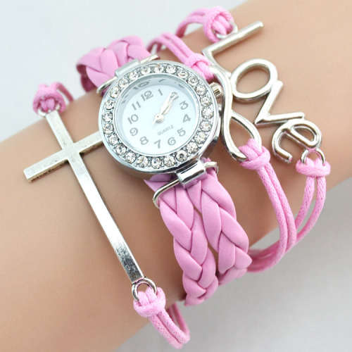 Fashion Infinity Bracelet Lady's Watches