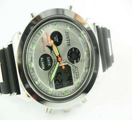 New  Mens  Rubber Strap Sport Watches