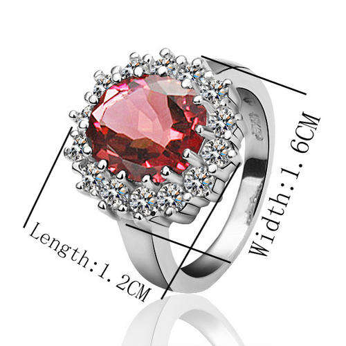 Fashion Jewelry Beautiful 18K White GOLD PLATED RING!!