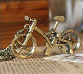 Fashion Jewelry Beautiful Bike Shape Sweater Chain / Necklace